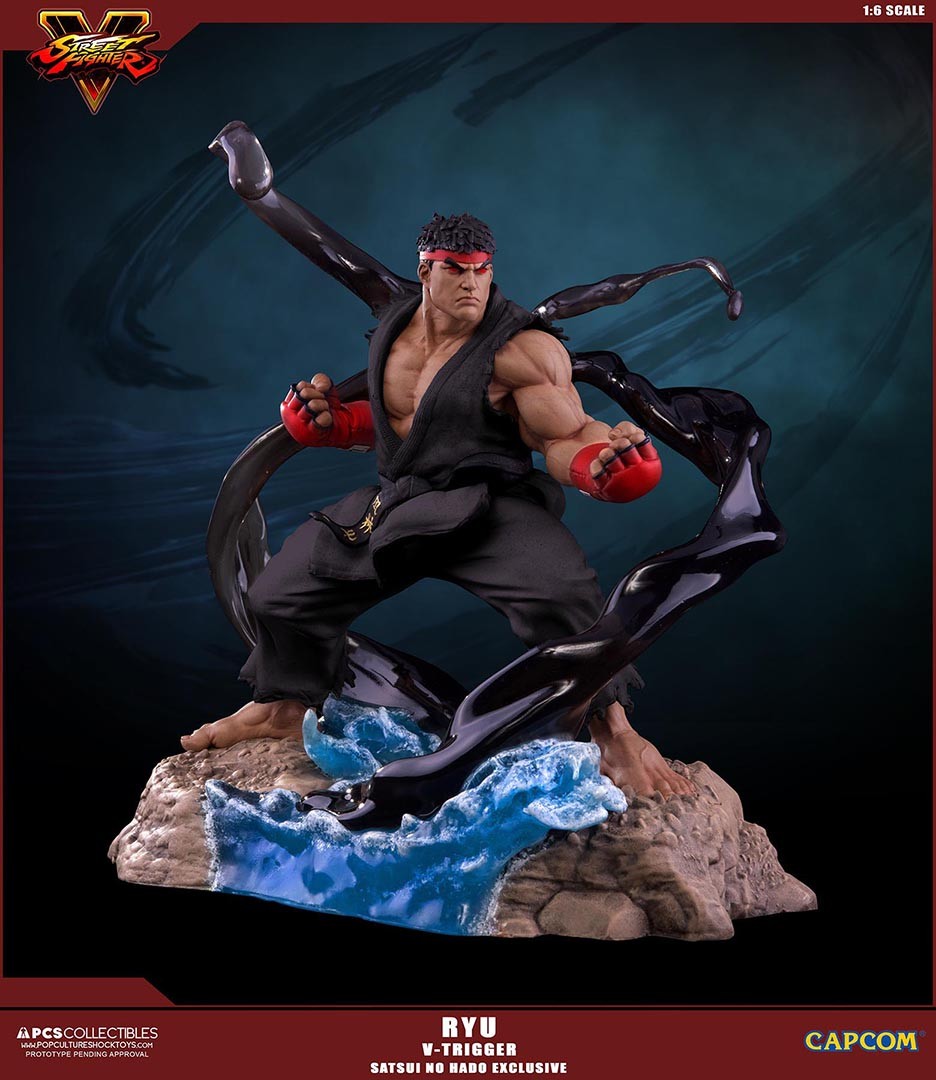 Street Fighter V - Satsui no Hadou ni Mezameta Ryuu - V-Trigger Statue - 1/6 - PCS Exclusive, Satsui no Hado Exclusive (Premium Collectibles Studio) photo 4