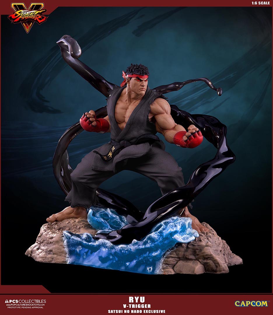 Street Fighter V - Satsui no Hadou ni Mezameta Ryuu - V-Trigger Statue - 1/6 - PCS Exclusive, Satsui no Hado Exclusive (Premium Collectibles Studio) photo 5