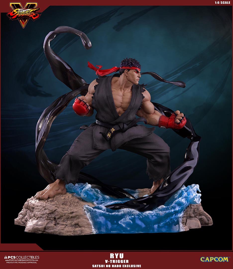 Street Fighter V - Satsui no Hadou ni Mezameta Ryuu - V-Trigger Statue - 1/6 - PCS Exclusive, Satsui no Hado Exclusive (Premium Collectibles Studio) photo 6
