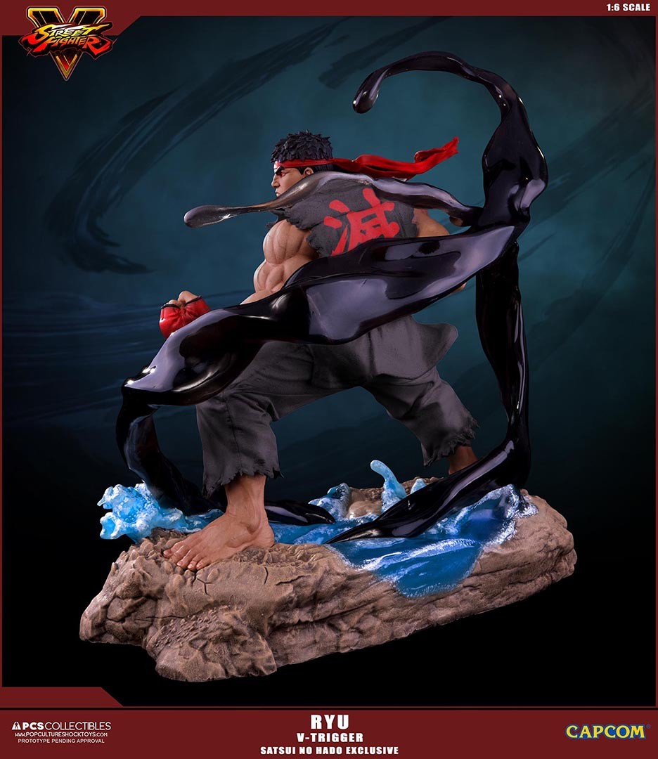 Street Fighter V - Satsui no Hadou ni Mezameta Ryuu - V-Trigger Statue - 1/6 - PCS Exclusive, Satsui no Hado Exclusive (Premium Collectibles Studio) photo 7