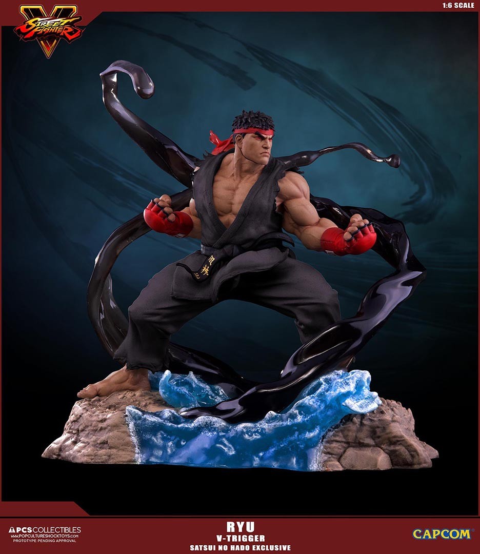 Street Fighter V - Satsui no Hadou ni Mezameta Ryuu - V-Trigger Statue - 1/6 - PCS Exclusive, Satsui no Hado Exclusive (Premium Collectibles Studio) photo 8