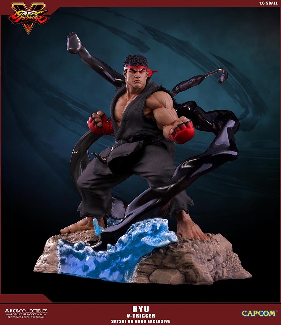 Street Fighter V - Satsui no Hadou ni Mezameta Ryuu - V-Trigger Statue - 1/6 - PCS Exclusive, Satsui no Hado Exclusive (Premium Collectibles Studio) photo 10