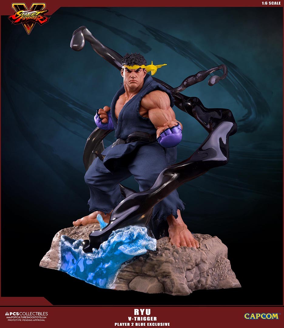 Street Fighter V - Ryu - V-Trigger Statue - 1/6 - PCS Exclusive, Player 2 Exclusive (Premium Collectibles Studio)