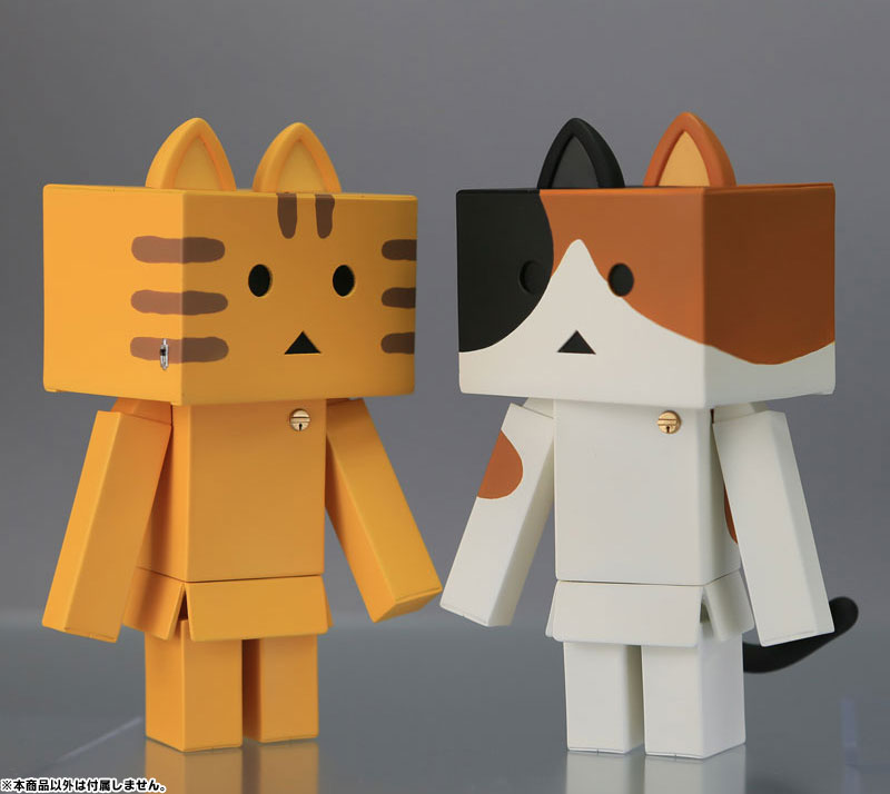 Yotsuba&! - Danboard - Sofubi Toy Box  (006A) - Nyanboard, Calico (Kaiyodo) photo 3