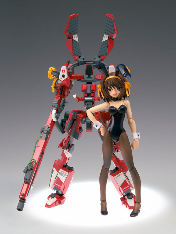 Suzumiya Haruhi no Yuuutsu - Suzumiya Haruhi - Composite Ver.Ka - Commander Haruhi's Customized General Purpose Humanoid Type Decisive Battle Use Exoskeleton Bunny Girl Ver. (Bandai)