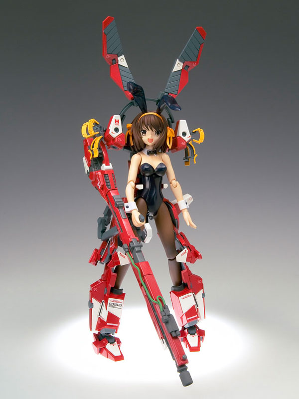 Suzumiya Haruhi no Yuuutsu - Suzumiya Haruhi - Composite Ver.Ka - Commander Haruhi's Customized General Purpose Humanoid Type Decisive Battle Use Exoskeleton Bunny Girl Ver. (Bandai) photo 5