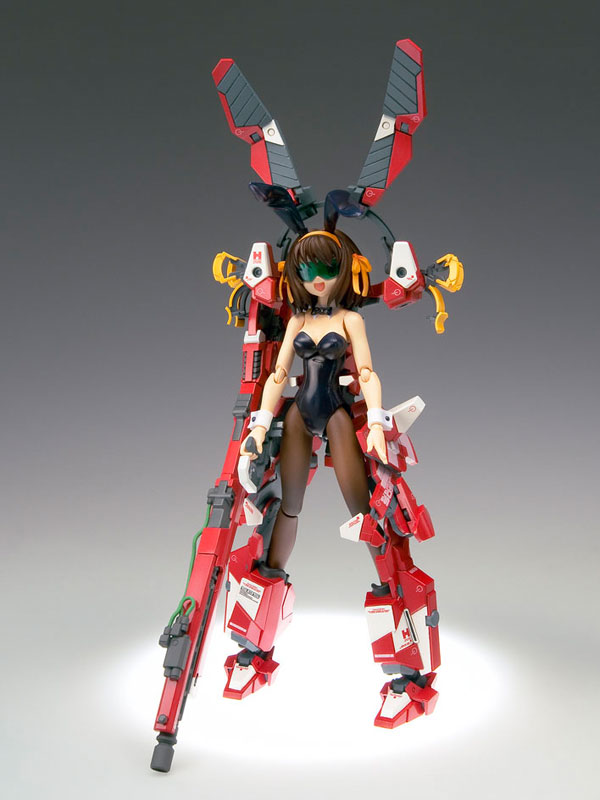 Suzumiya Haruhi no Yuuutsu - Suzumiya Haruhi - Composite Ver.Ka - Commander Haruhi's Customized General Purpose Humanoid Type Decisive Battle Use Exoskeleton Bunny Girl Ver. (Bandai) photo 6