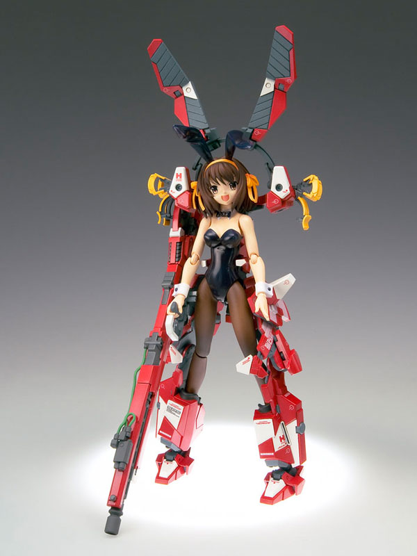 Suzumiya Haruhi no Yuuutsu - Suzumiya Haruhi - Composite Ver.Ka - Commander Haruhi's Customized General Purpose Humanoid Type Decisive Battle Use Exoskeleton Bunny Girl Ver. (Bandai) photo 7