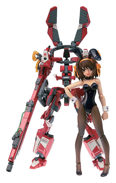 Suzumiya Haruhi no Yuuutsu - Suzumiya Haruhi - Composite Ver.Ka - Commander Haruhi's Customized General Purpose Humanoid Type Decisive Battle Use Exoskeleton Bunny Girl Ver. (Bandai) photo 8