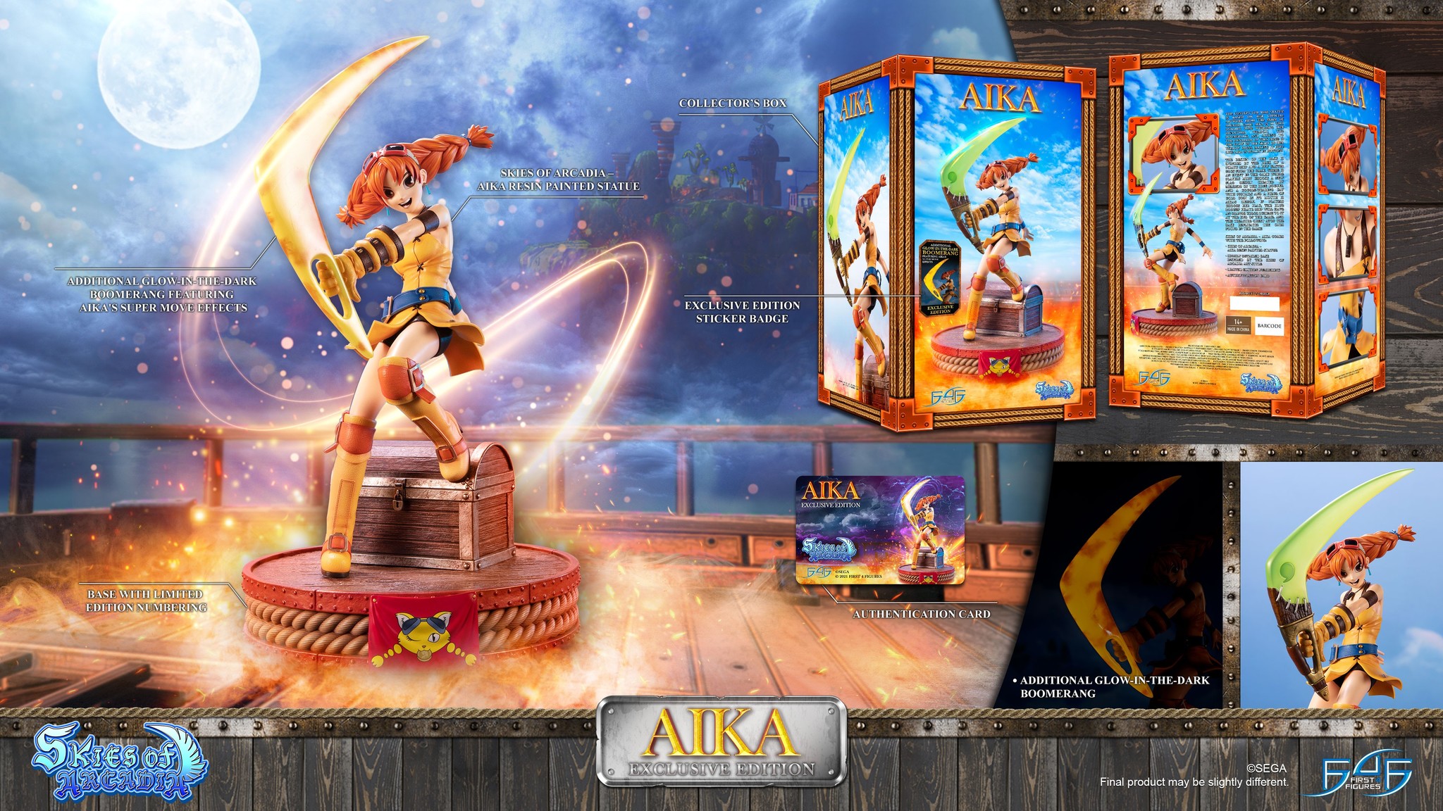 Eternal Arcadia - Aika - Exclusive Edition (First 4 Figures) photo 24