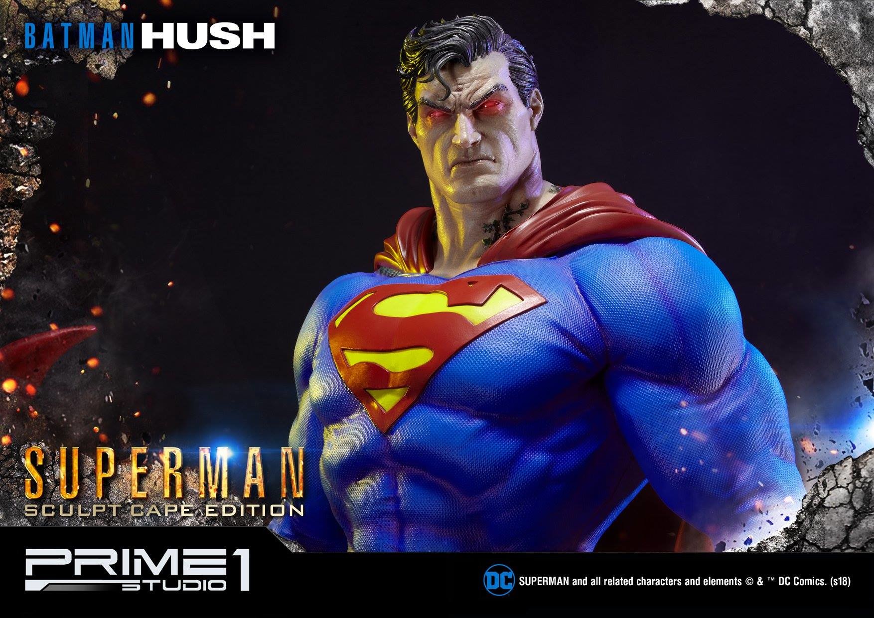 Batman: Hush - Superman - Museum Masterline Series  (MMDCBH-02S) - 1/3 - Sculpt Cape Edition (Prime 1 Studio) photo 9