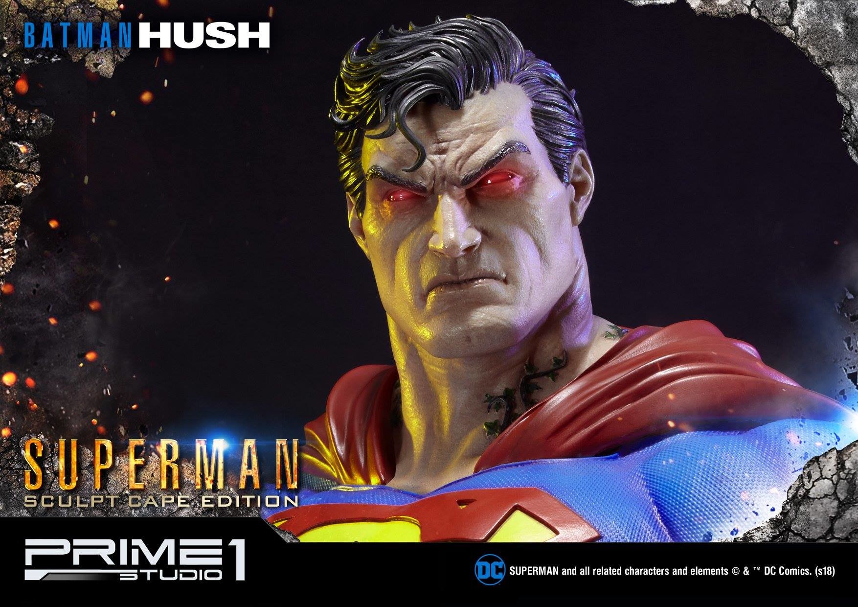 Batman: Hush - Superman - Museum Masterline Series  (MMDCBH-02S) - 1/3 - Sculpt Cape Edition (Prime 1 Studio) photo 10