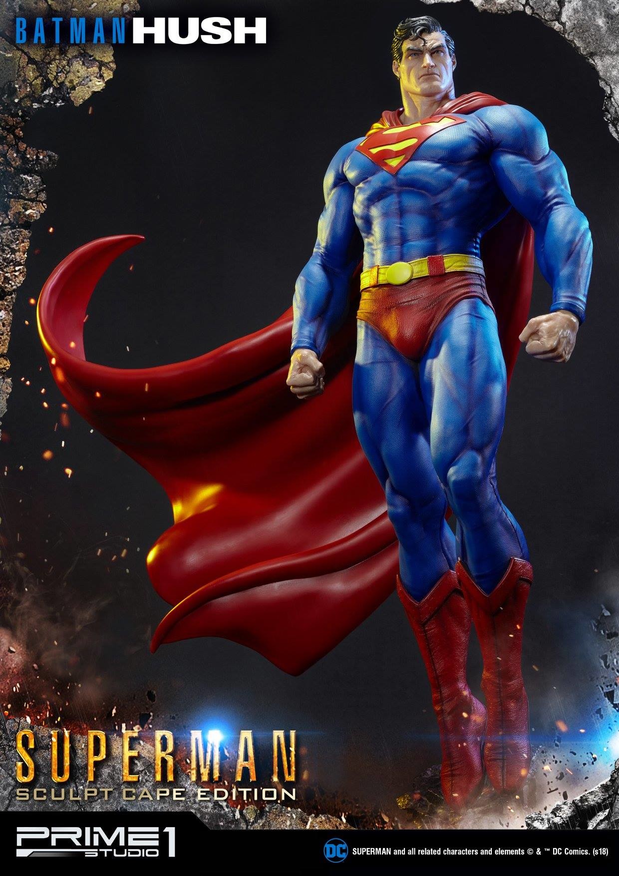 Batman: Hush - Superman - Museum Masterline Series  (MMDCBH-02S) - 1/3 - Sculpt Cape Edition (Prime 1 Studio) photo 11