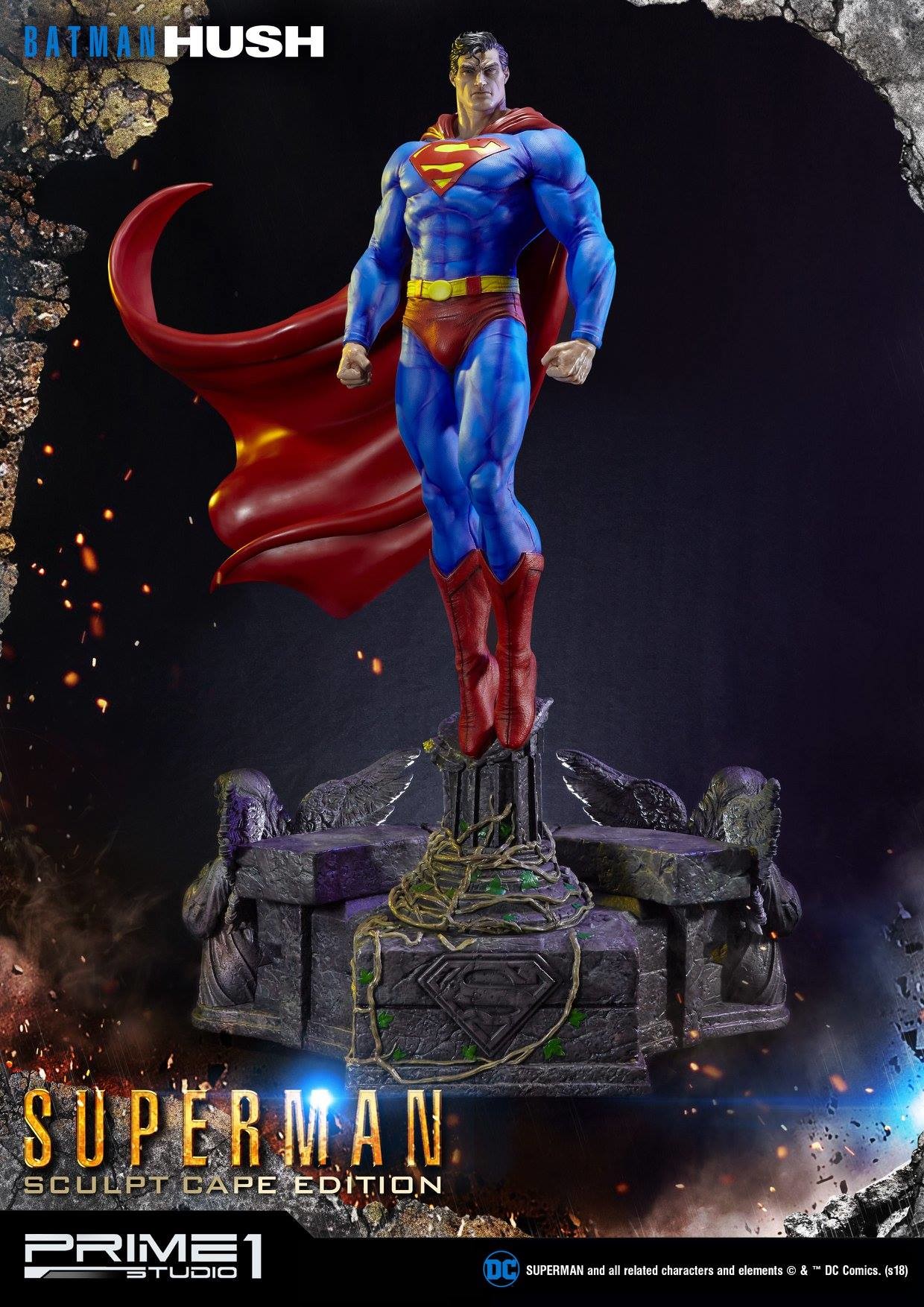 Batman: Hush - Superman - Museum Masterline Series  (MMDCBH-02S) - 1/3 - Sculpt Cape Edition (Prime 1 Studio) photo 14