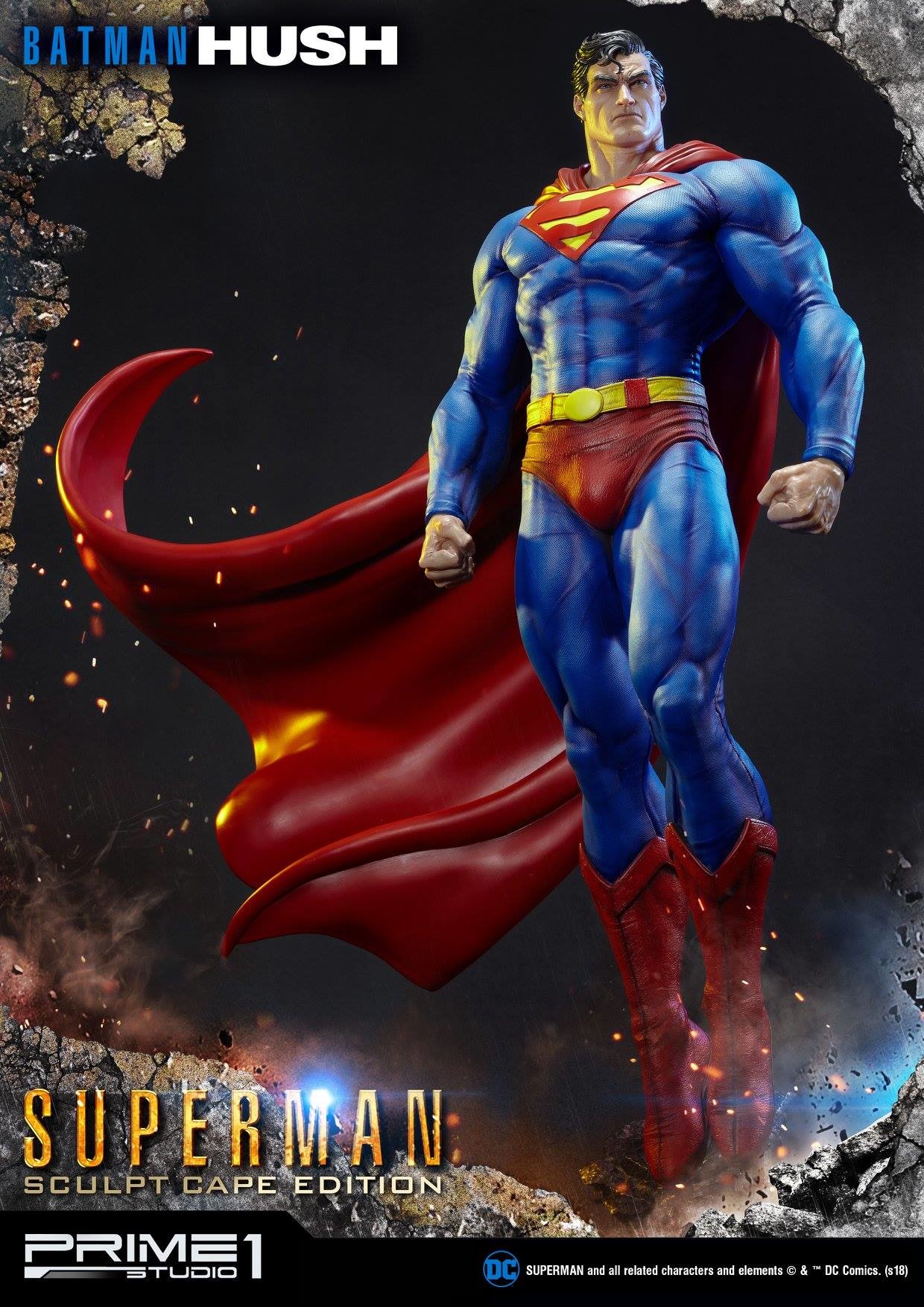 Batman: Hush - Superman - Museum Masterline Series  (MMDCBH-02S) - 1/3 - Sculpt Cape Edition (Prime 1 Studio) photo 16