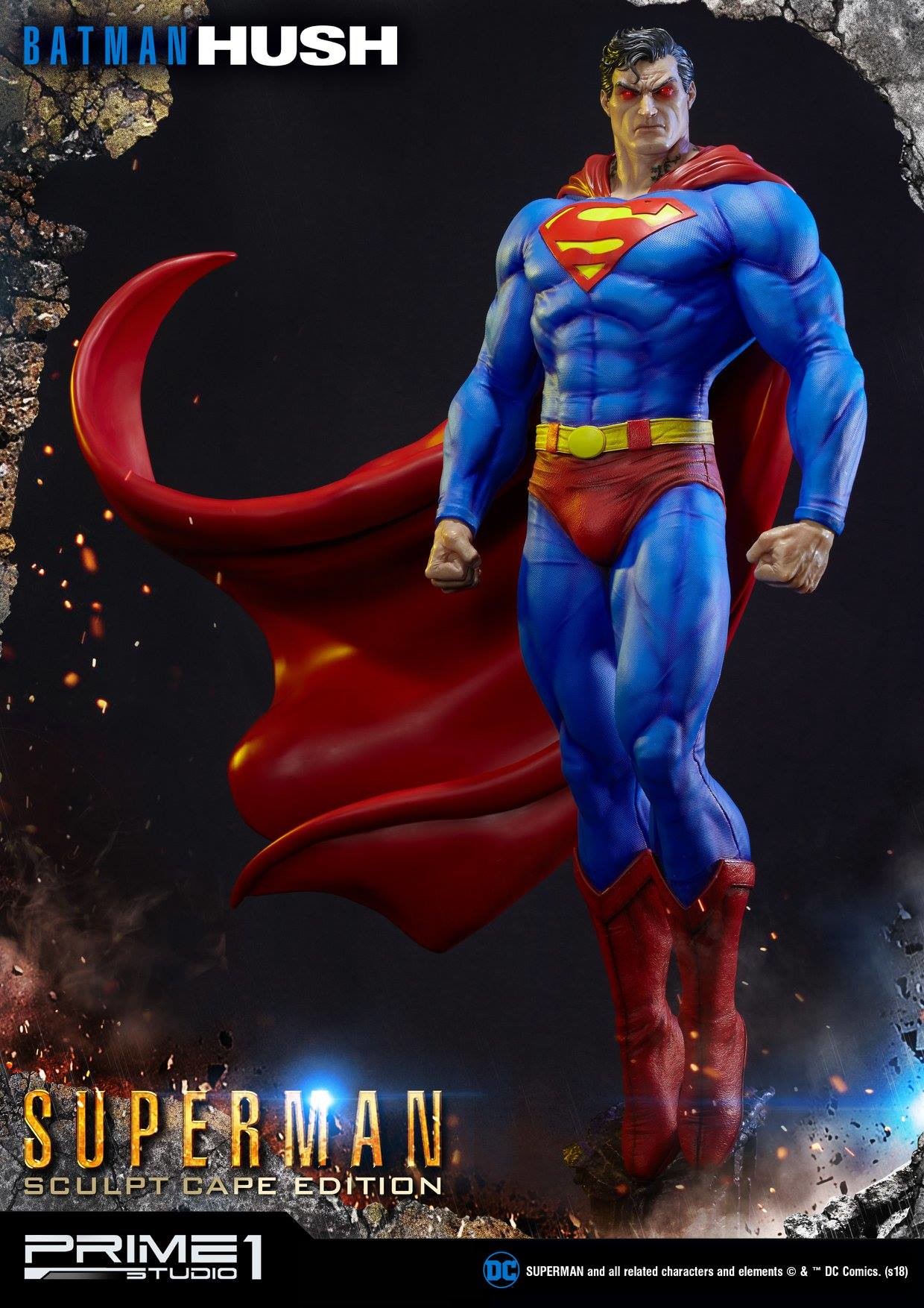 Batman: Hush - Superman - Museum Masterline Series  (MMDCBH-02S) - 1/3 - Sculpt Cape Edition (Prime 1 Studio) photo 27