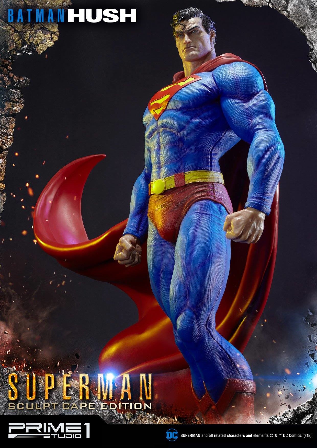 Batman: Hush - Superman - Museum Masterline Series  (MMDCBH-02S) - 1/3 - Sculpt Cape Edition (Prime 1 Studio) photo 34
