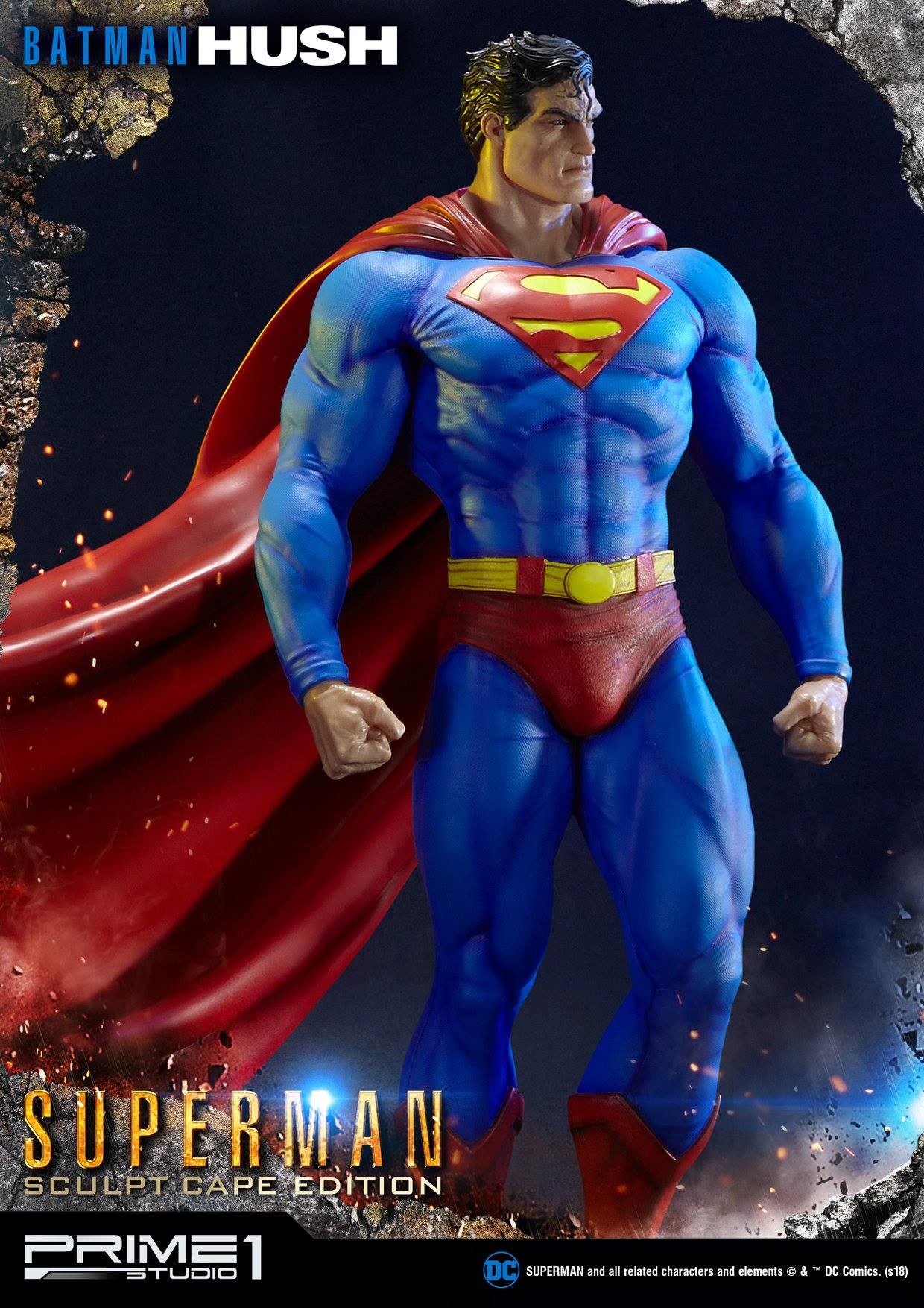 Batman: Hush - Superman - Museum Masterline Series  (MMDCBH-02S) - 1/3 - Sculpt Cape Edition (Prime 1 Studio) photo 41