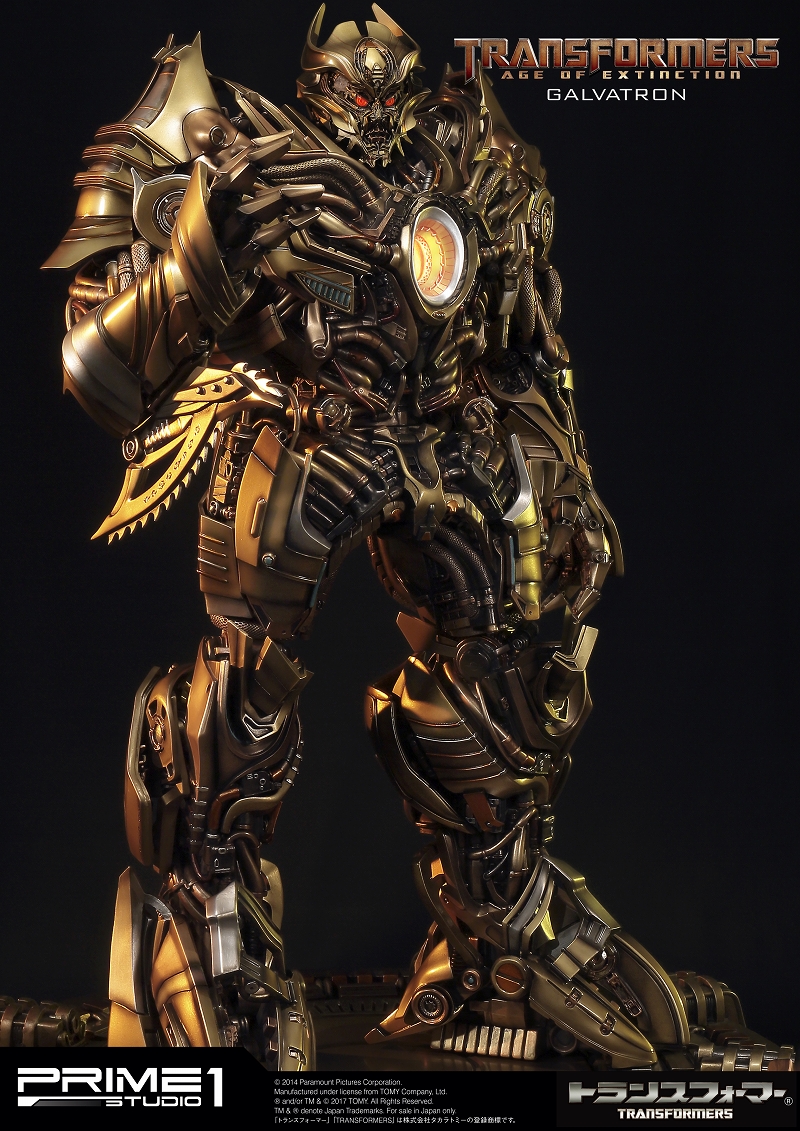 Transformers: Age of Extinction - Galvatron - Museum Masterline Series (MMTFM-09GL) - Gold Edition (Prime 1 Studio) photo 4