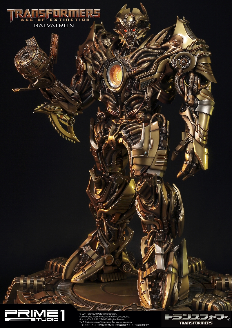 Transformers: Age of Extinction - Galvatron - Museum Masterline Series (MMTFM-09GL) - Gold Edition (Prime 1 Studio) photo 6