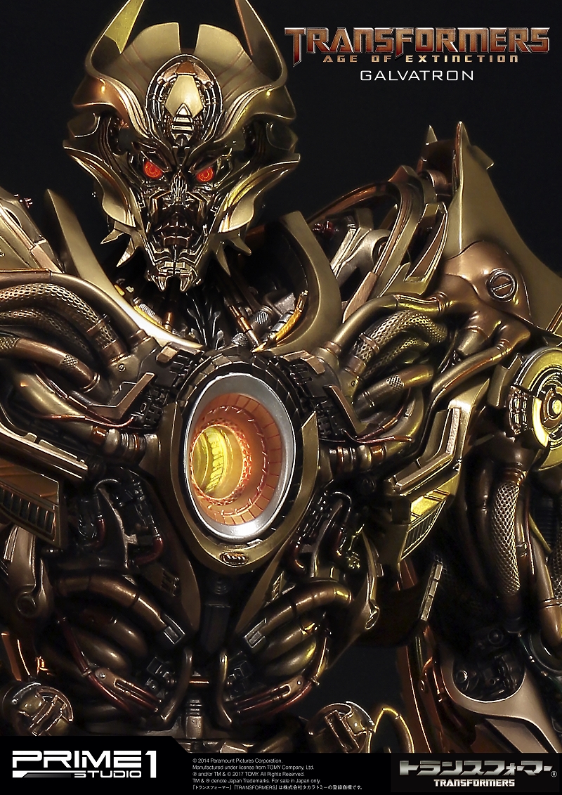 Transformers: Age of Extinction - Galvatron - Museum Masterline Series (MMTFM-09GL) - Gold Edition (Prime 1 Studio) photo 17