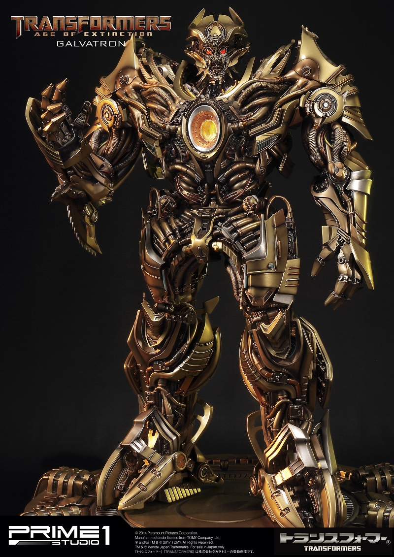 Transformers: Age of Extinction - Galvatron - Museum Masterline Series (MMTFM-09GL) - Gold Edition (Prime 1 Studio) photo 22