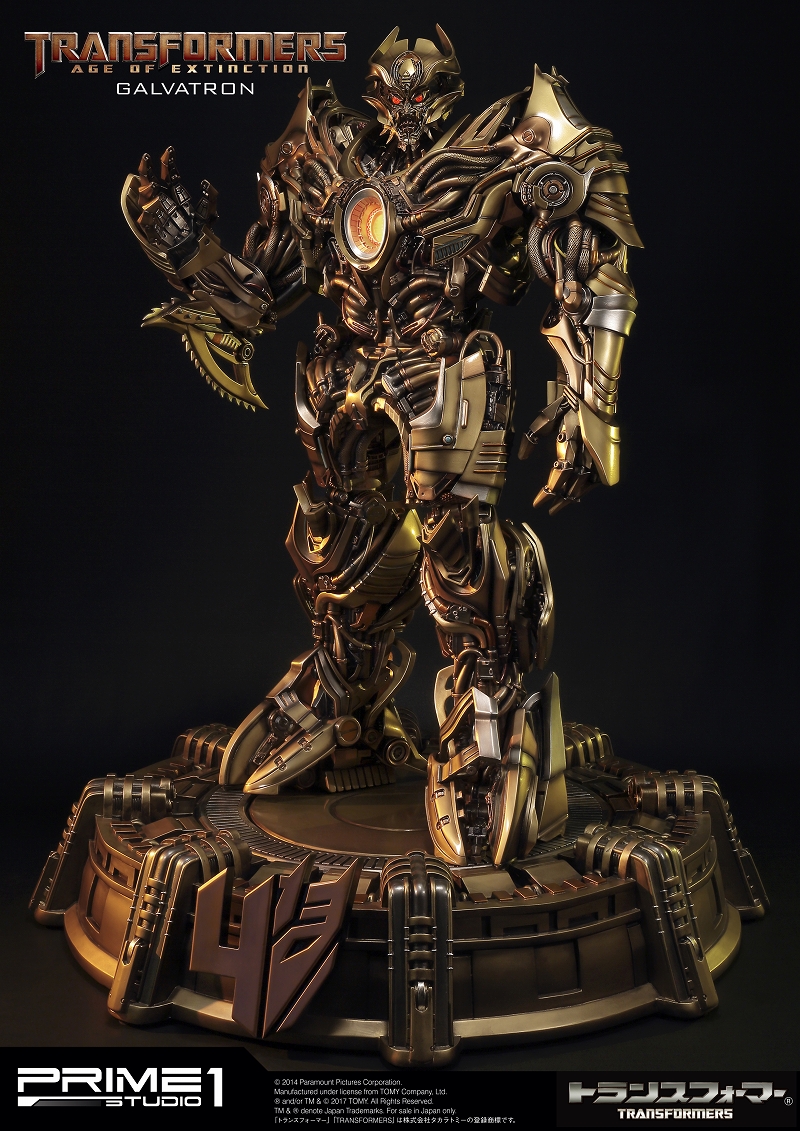 Transformers: Age of Extinction - Galvatron - Museum Masterline Series (MMTFM-09GL) - Gold Edition (Prime 1 Studio) photo 24
