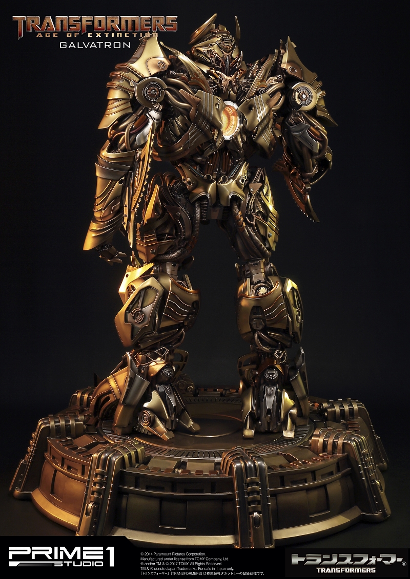 Transformers: Age of Extinction - Galvatron - Museum Masterline Series (MMTFM-09GL) - Gold Edition (Prime 1 Studio) photo 25
