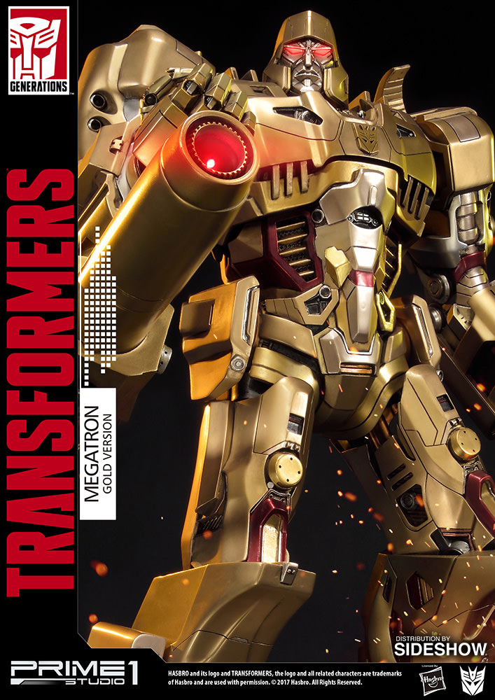 Transformers - Megatron - Premium Masterline - Gold Edition (Prime 1 Studio, Sideshow Collectibles) photo 12