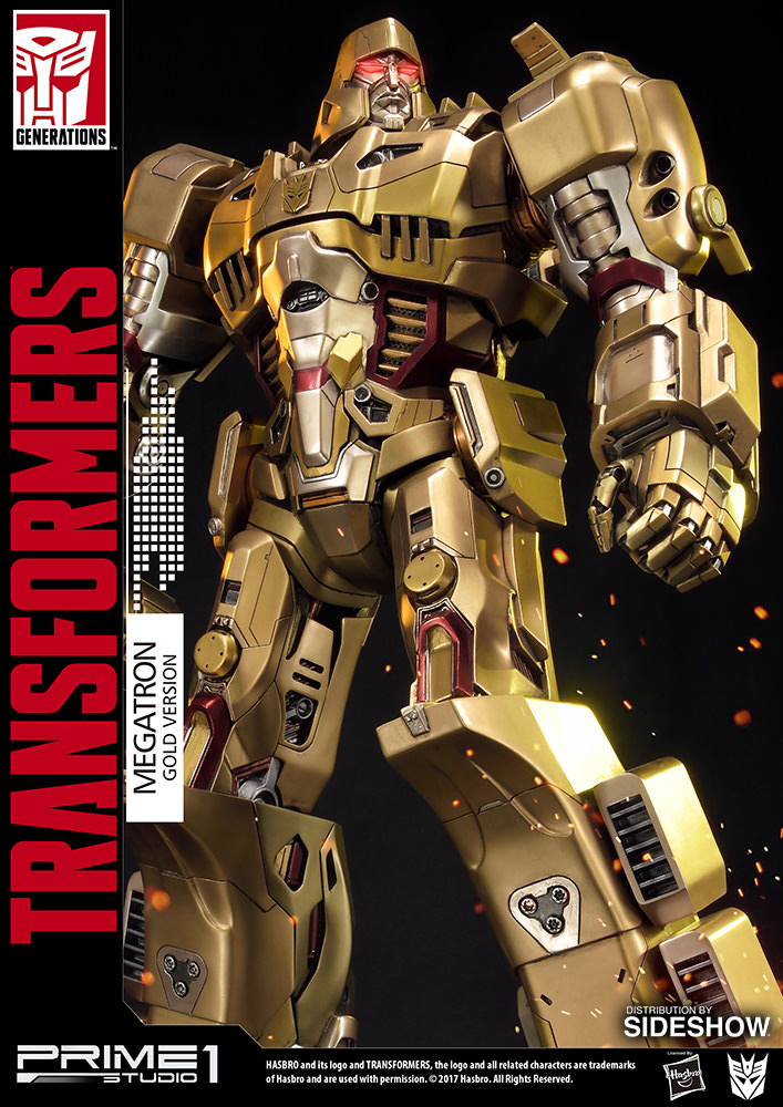 Transformers - Megatron - Premium Masterline - Gold Edition (Prime 1 Studio, Sideshow Collectibles) photo 15