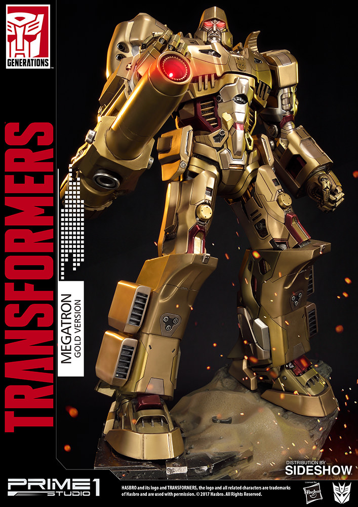 Transformers - Megatron - Premium Masterline - Gold Edition (Prime 1 Studio, Sideshow Collectibles) photo 16