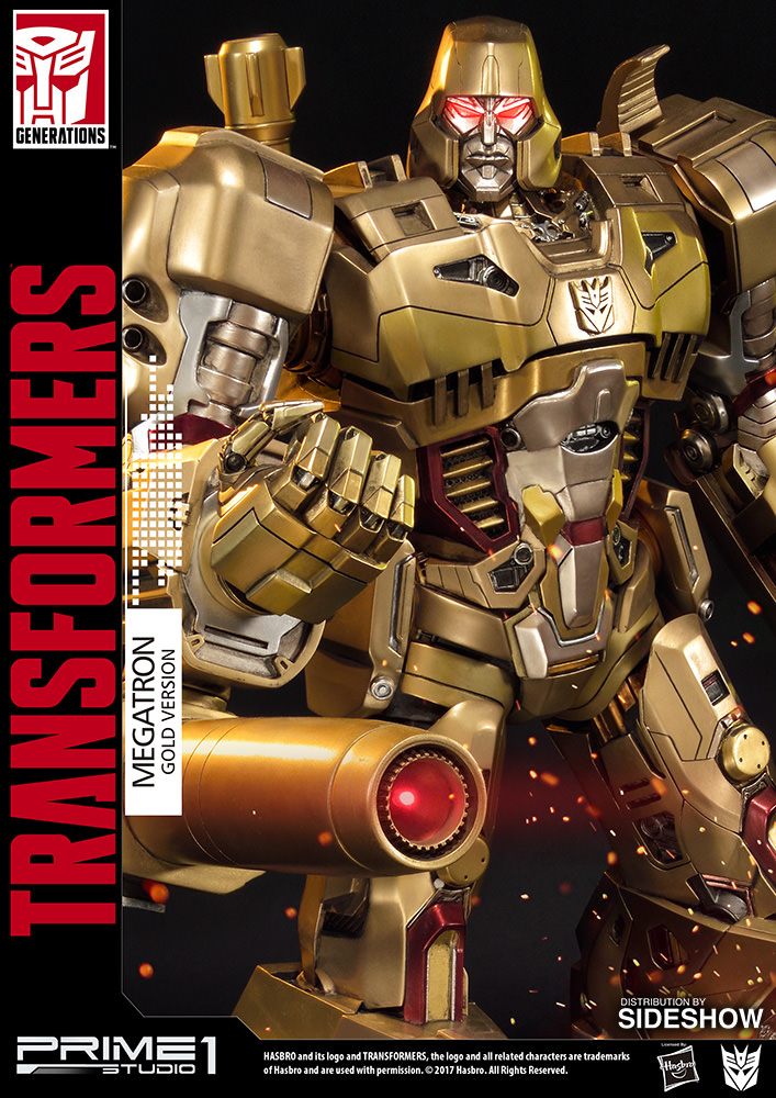 Transformers - Megatron - Premium Masterline - Gold Edition (Prime 1 Studio, Sideshow Collectibles) photo 17