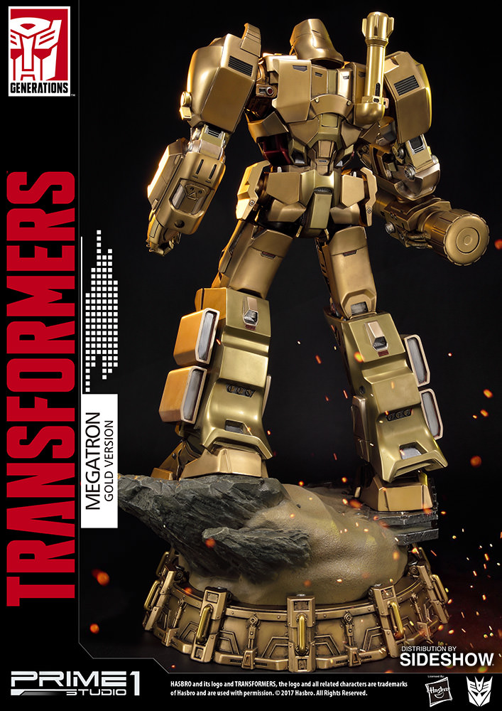 Transformers - Megatron - Premium Masterline - Gold Edition (Prime 1 Studio, Sideshow Collectibles) photo 18