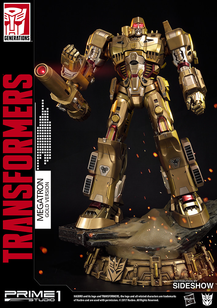 Transformers - Megatron - Premium Masterline - Gold Edition (Prime 1 Studio, Sideshow Collectibles) photo 19