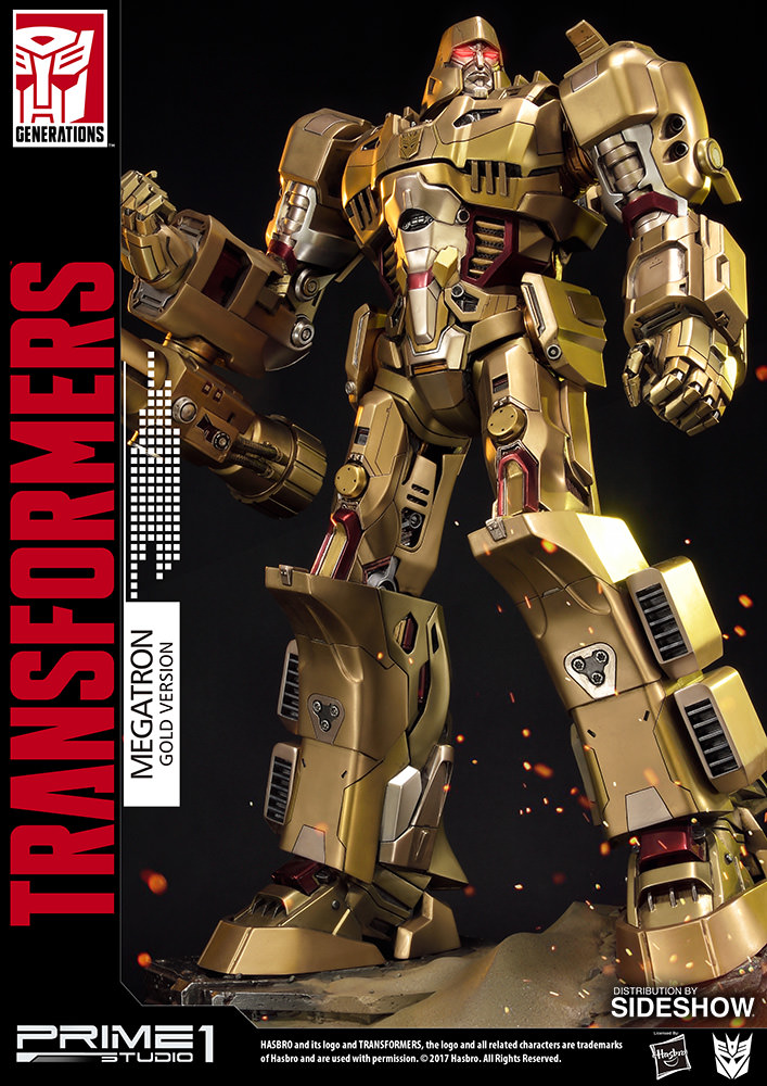 Transformers - Megatron - Premium Masterline - Gold Edition (Prime 1 Studio, Sideshow Collectibles) photo 20