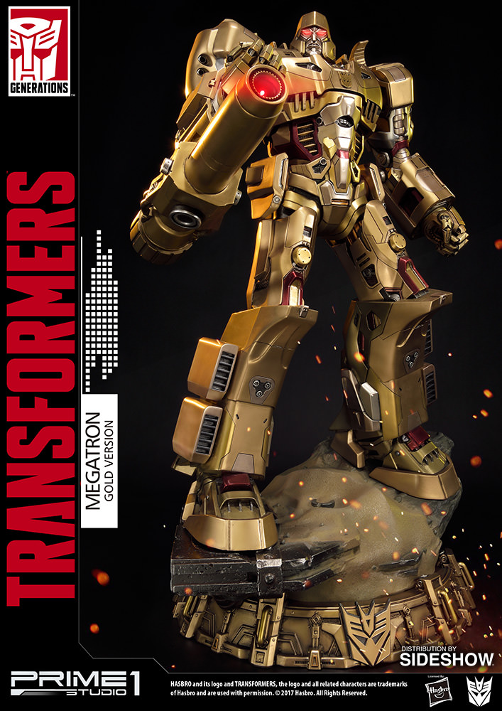 Transformers - Megatron - Premium Masterline - Gold Edition (Prime 1 Studio, Sideshow Collectibles) photo 21