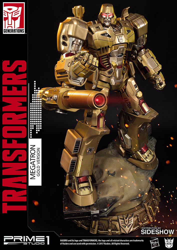 Transformers - Megatron - Premium Masterline - Gold Edition (Prime 1 Studio, Sideshow Collectibles) photo 22