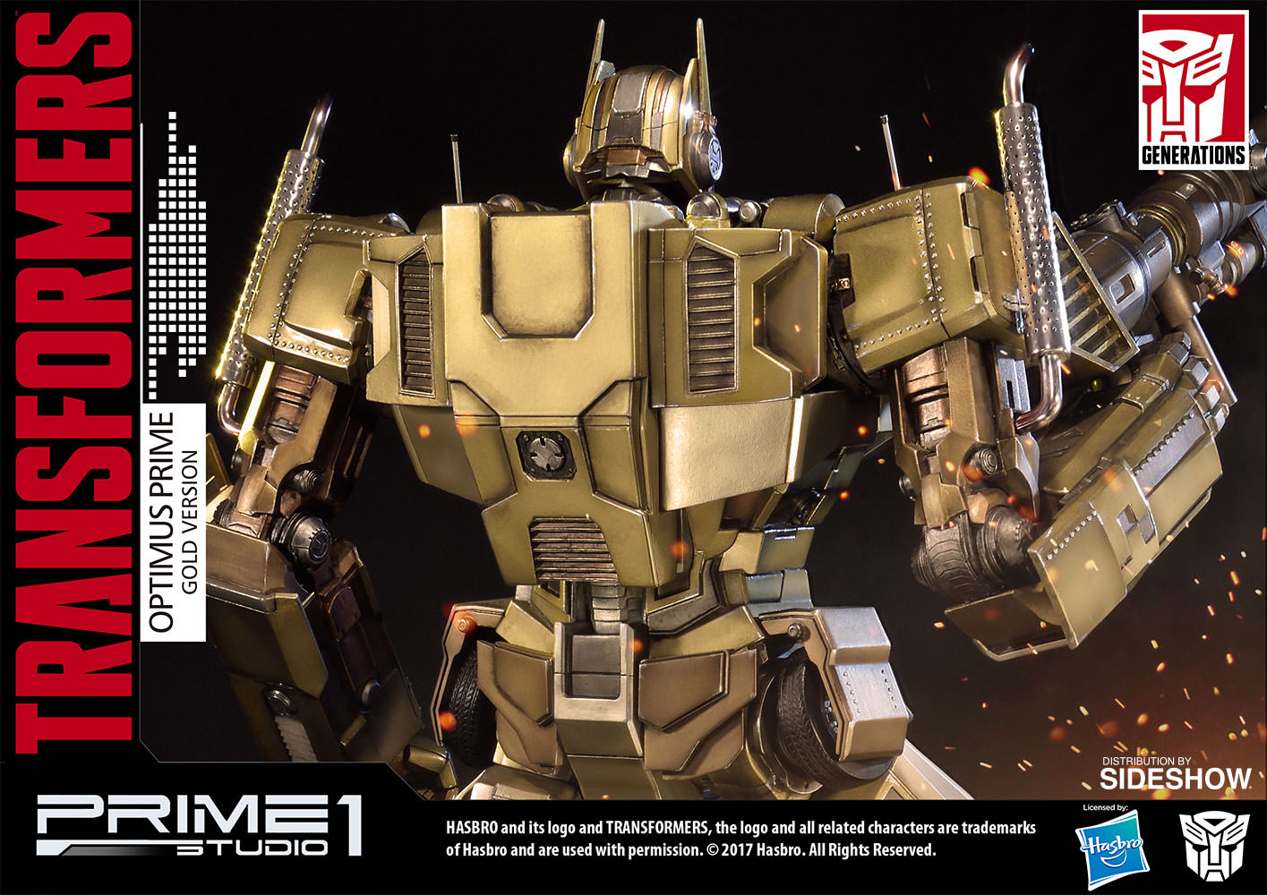 Transformers - Convoy - Premium Masterline  (PMTF-01GL) - Gold Edition (Prime 1 Studio) photo 2