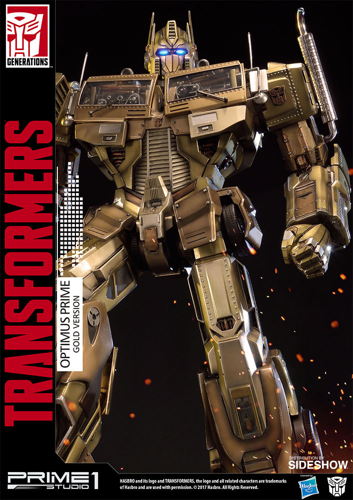 Transformers - Convoy - Premium Masterline  (PMTF-01GL) - Gold Edition (Prime 1 Studio) photo 3
