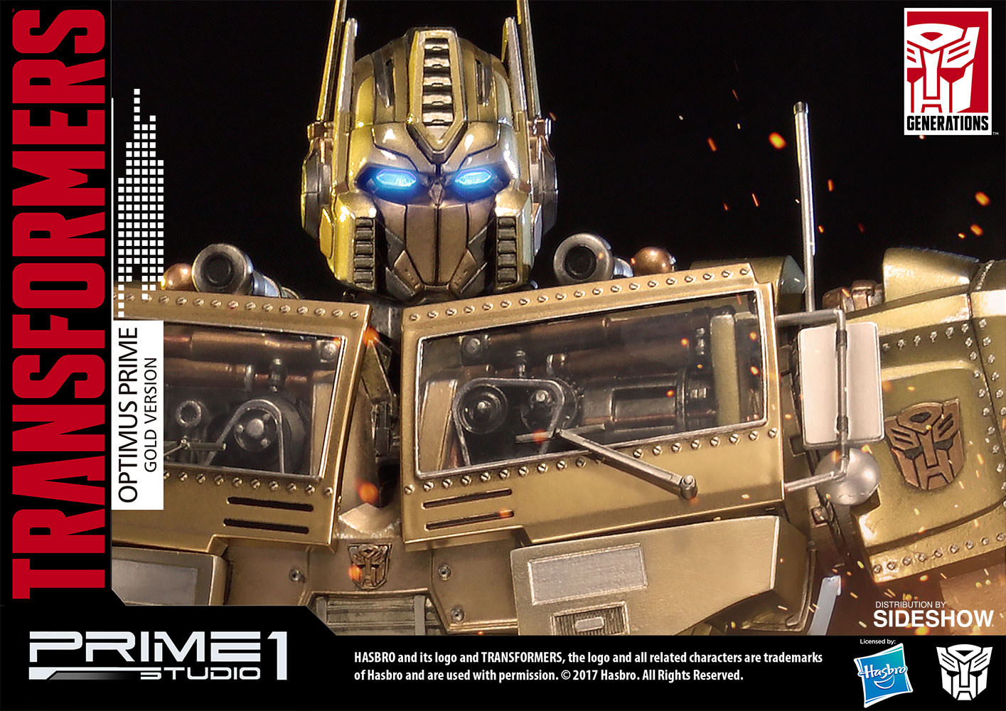 Transformers - Convoy - Premium Masterline  (PMTF-01GL) - Gold Edition (Prime 1 Studio) photo 7