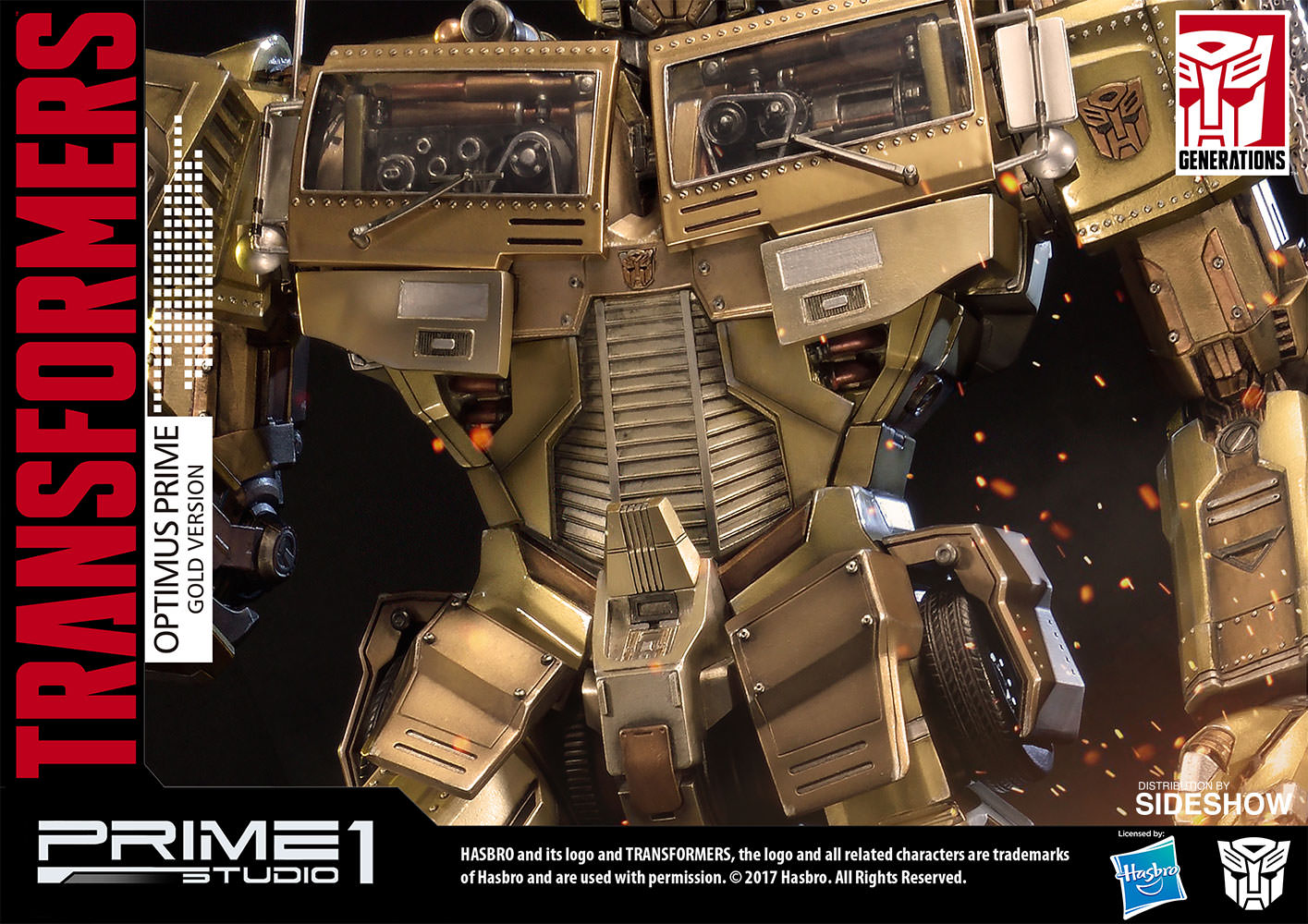 Transformers - Convoy - Premium Masterline  (PMTF-01GL) - Gold Edition (Prime 1 Studio) photo 8