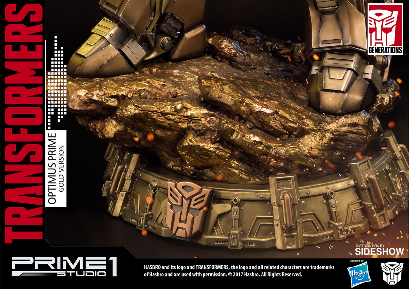 Transformers - Convoy - Premium Masterline  (PMTF-01GL) - Gold Edition (Prime 1 Studio) photo 9