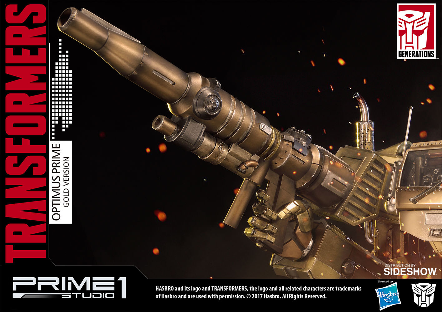 Transformers - Convoy - Premium Masterline  (PMTF-01GL) - Gold Edition (Prime 1 Studio) photo 10