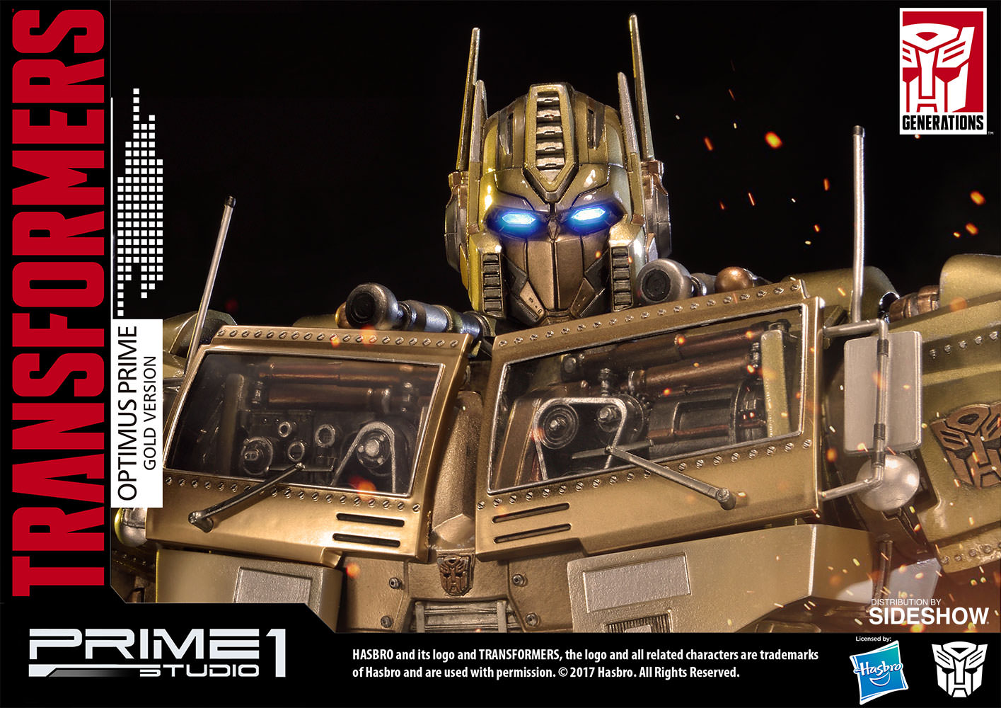 Transformers - Convoy - Premium Masterline  (PMTF-01GL) - Gold Edition (Prime 1 Studio) photo 11