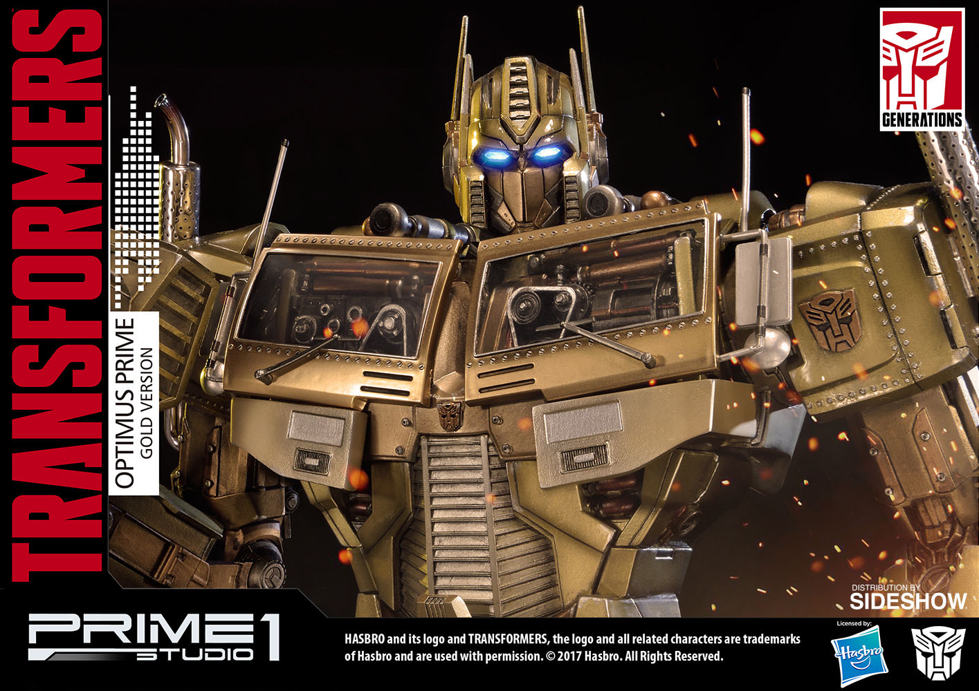 Transformers - Convoy - Premium Masterline  (PMTF-01GL) - Gold Edition (Prime 1 Studio) photo 14