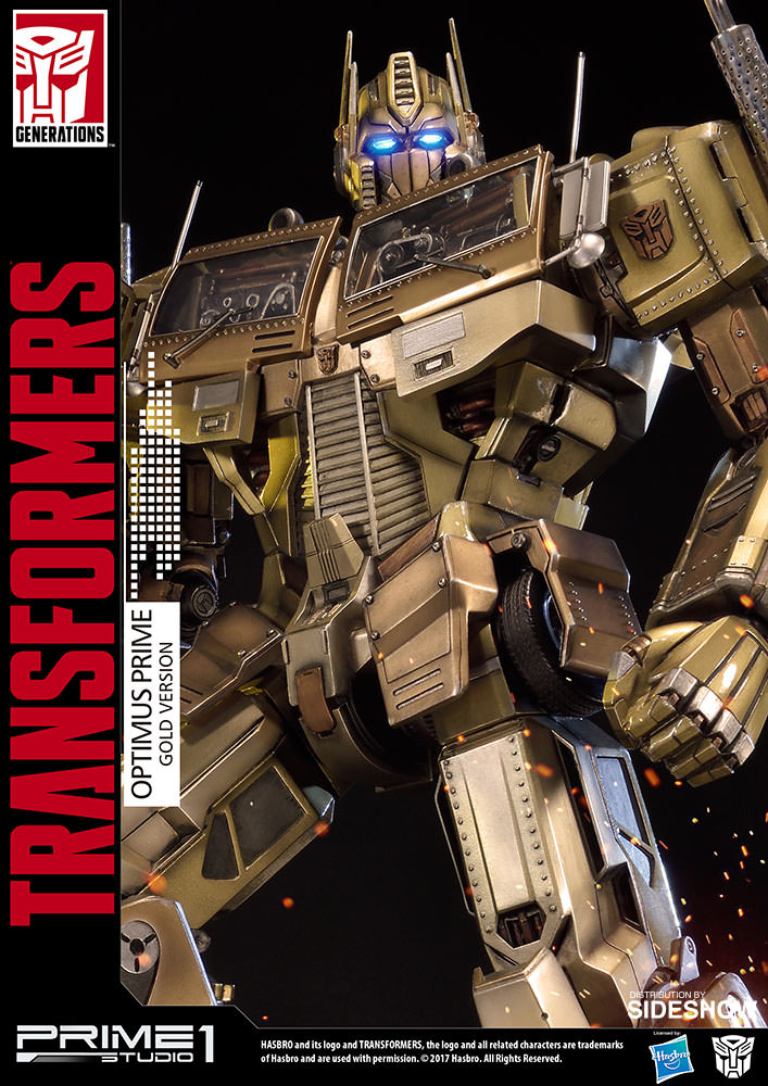 Transformers - Convoy - Premium Masterline  (PMTF-01GL) - Gold Edition (Prime 1 Studio) photo 15