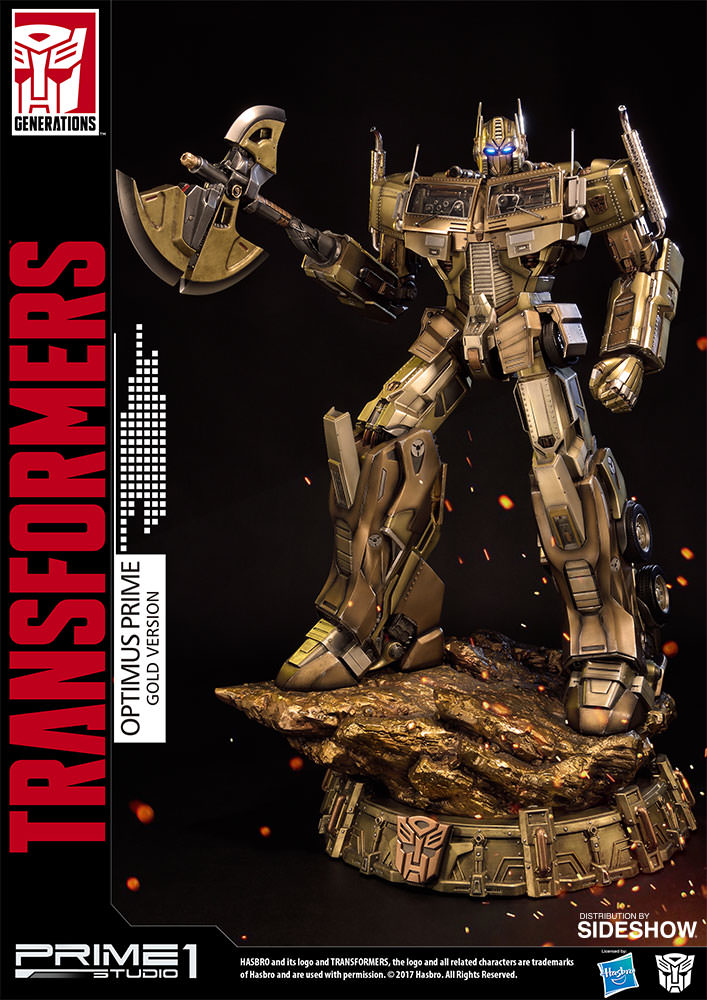 Transformers - Convoy - Premium Masterline  (PMTF-01GL) - Gold Edition (Prime 1 Studio) photo 16