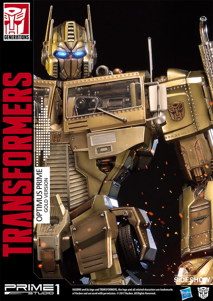 Transformers - Convoy - Premium Masterline  (PMTF-01GL) - Gold Edition (Prime 1 Studio) photo 17