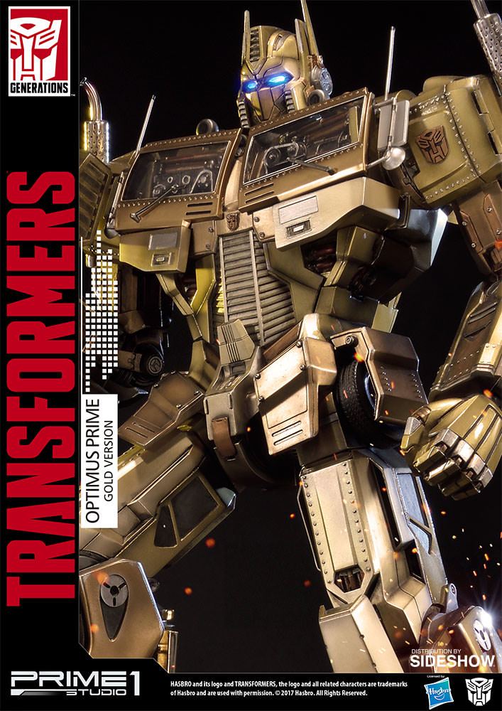 Transformers - Convoy - Premium Masterline  (PMTF-01GL) - Gold Edition (Prime 1 Studio) photo 18
