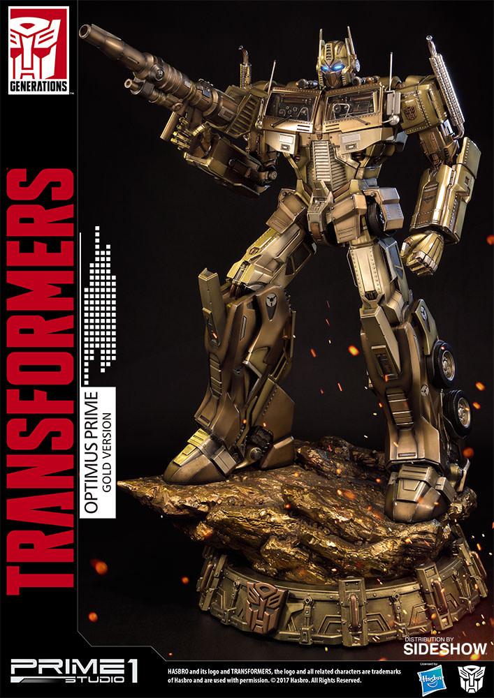 Transformers - Convoy - Premium Masterline  (PMTF-01GL) - Gold Edition (Prime 1 Studio) photo 19